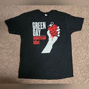 Green Day American Idiot Black T-Shirt